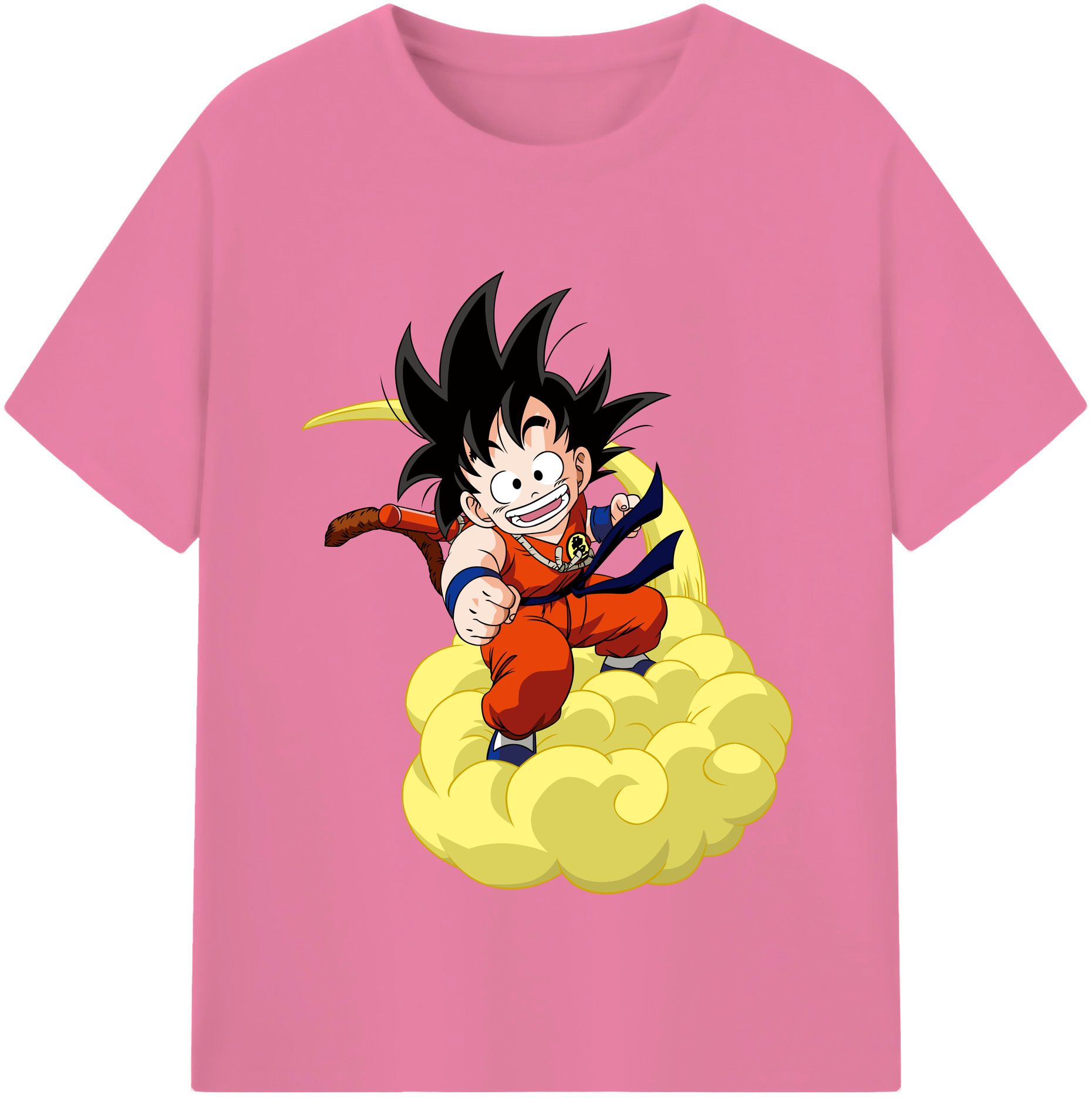 （画像用） ドラゴンボール 孫悟空（そん ごくう）Son Goku カカロット DRAGON BALL Kakarotto 綿100％半袖Tシャツ（フロントプリント）